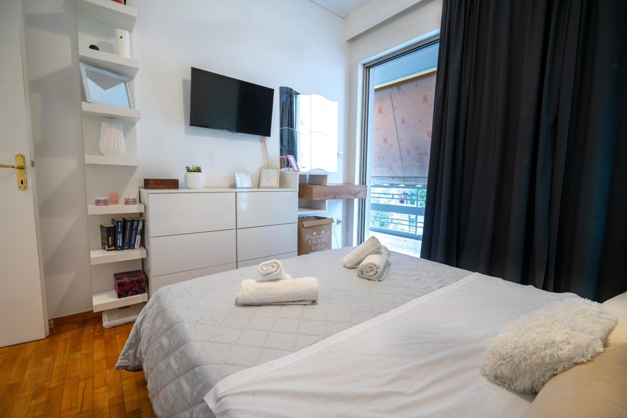 Neo Irakleio Train St. 1 Bedrm 4 Pers. Apartment Atenas Exterior foto